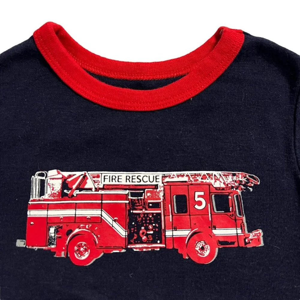 Gap Kids 18-24m Fire Engine Pajamas Set